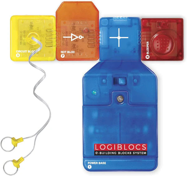 4M LOGIBLOCS E-BUILDING BLOCKS SYSTEM SMART CIRCUITS KIT